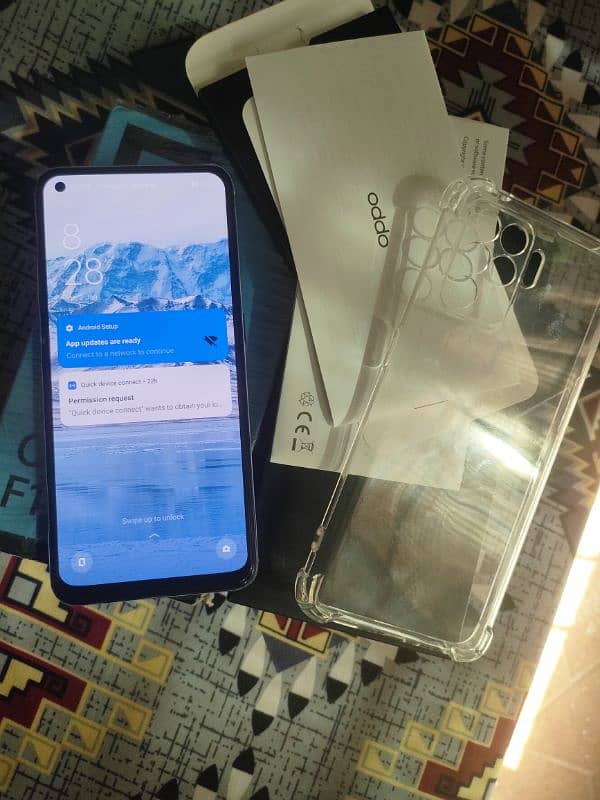 oppo F19 Pro (8+8/128) with box chrgr 2