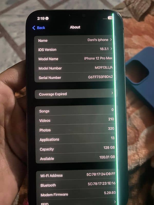 Iphone 12 pro max 128 gb factory unlock 3