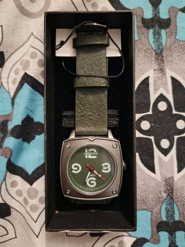 Abby Gale A1 Green RD Mens Analog Watch from Dubai 0