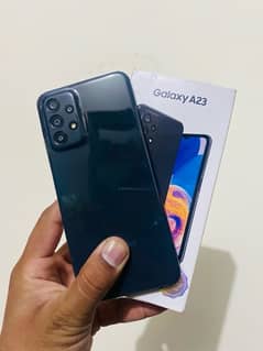 Samsung a23 with box dual pta 6gb 128gb