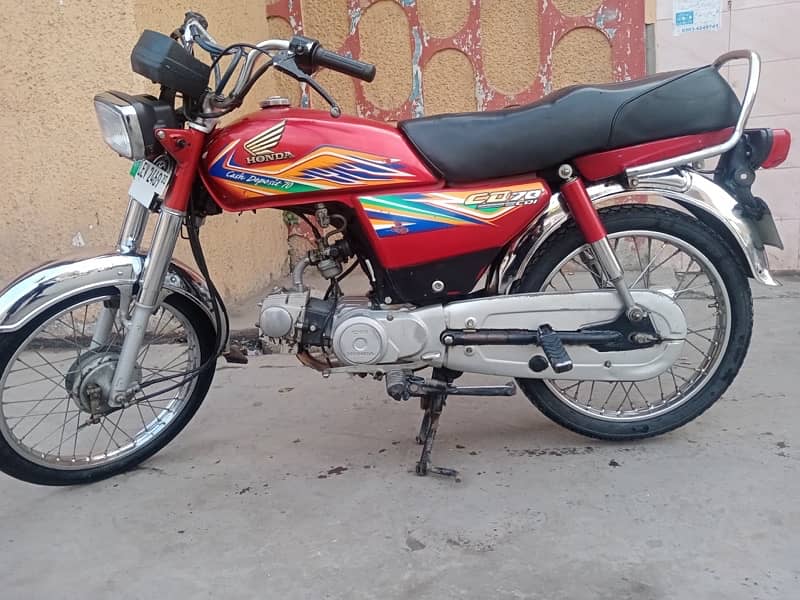 Honda 70 2020 Red 2