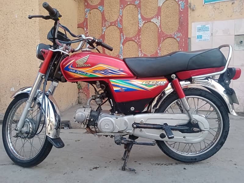 Honda 70 2020 Red 3