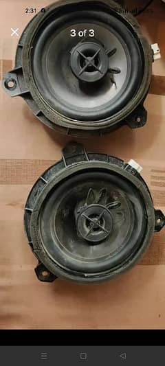 Toyota Corolla GLI original doors speakers