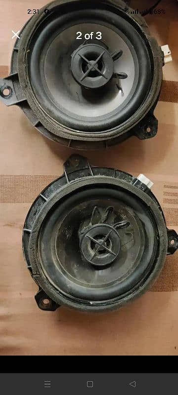 Toyota Corolla GLI original doors speakers 1