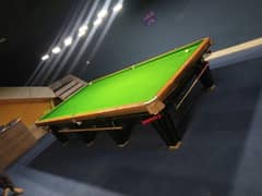 we have all types of snooker tables, Rasson, wiraka, star, shender