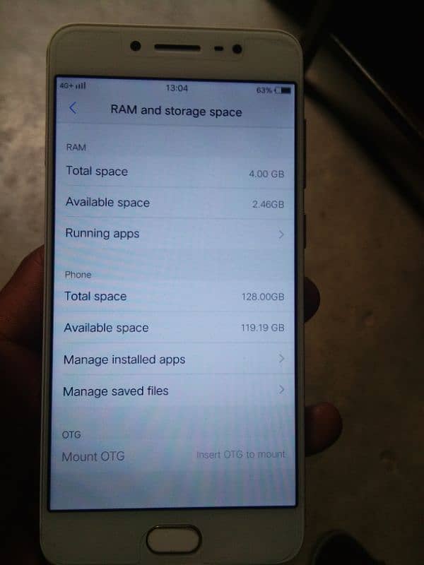 vivo x7 4gb 128gb 10/10.  no open original 1