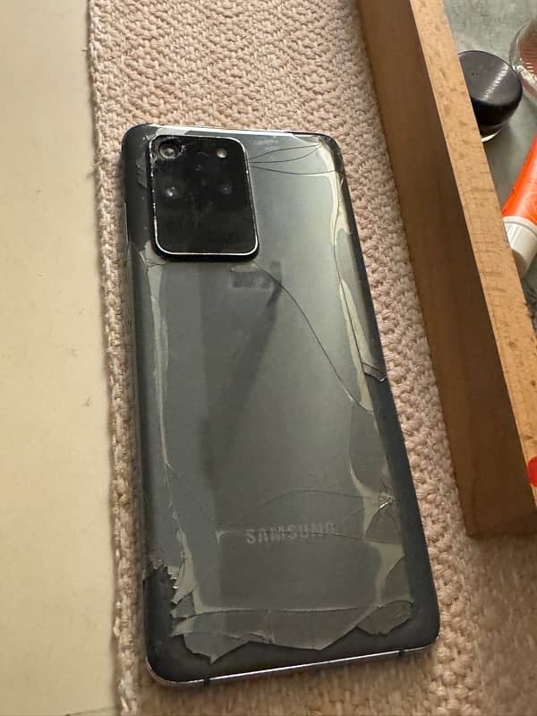 s20 ultra 5g pta approved damaged screen 0