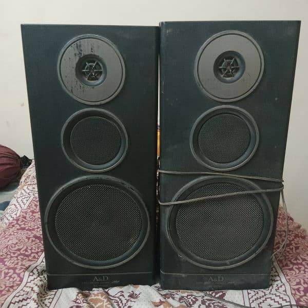 auntie old japanese 3 way speaker system for sale 0