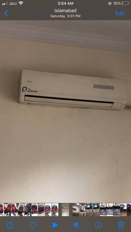 2 ACs | Haier 1.5 ton and 1 ton non-inverter ACs for sale 1