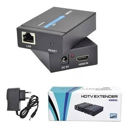 4K 60M/120M HDMI KVM Extension RJ45 Ethernet  CAT5e/6 cable Converter 18