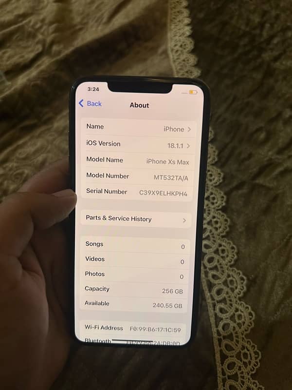 iphone xs max 256 gb 2