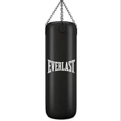 Punching bag of leather