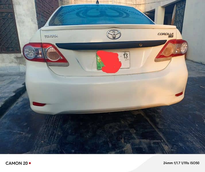 Toyota Corolla XLI 2013 2