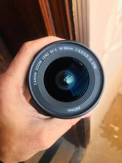 Canon 10-18mm IS STM ultra wide lense in New condition