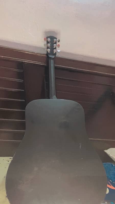 squire Fander jumbo guitar 5