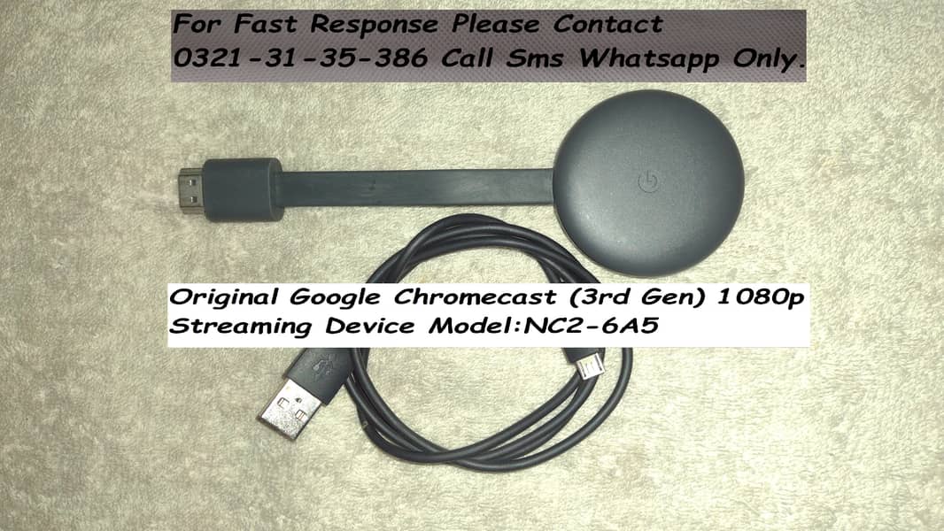 original google chromecast 3rd gen 0