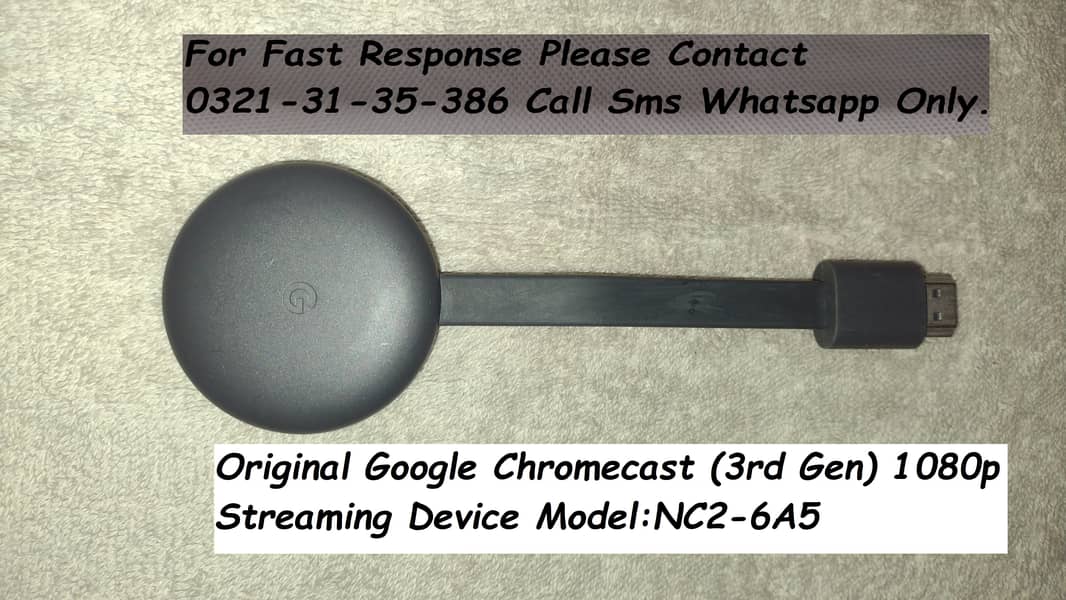 original google chromecast 3rd gen 2