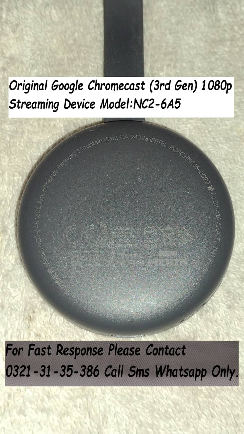 original google chromecast 3rd gen 8