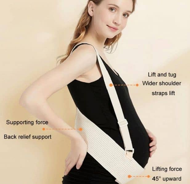 Pregnancy back support brace, Prenatal support belt PH: 03290570110 0