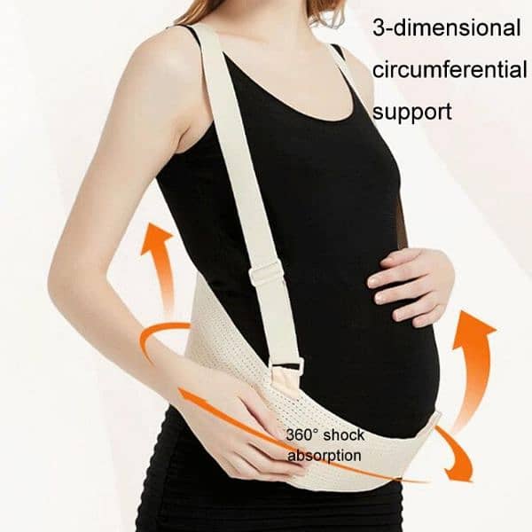 Pregnancy back support brace, Prenatal support belt PH: 03290570110 2