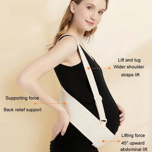 Pregnancy back support brace, Prenatal support belt PH: 03290570110 4