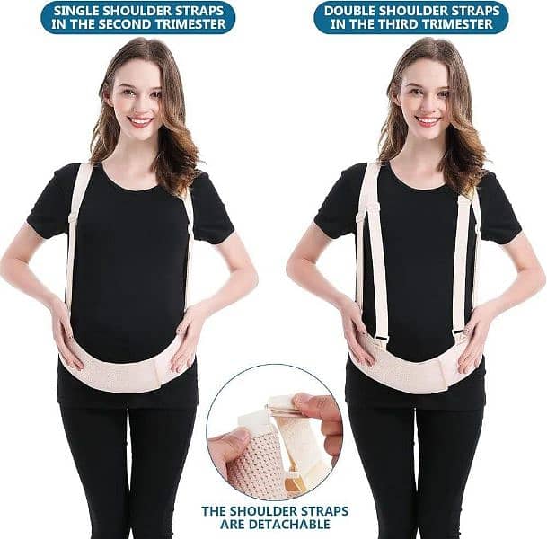 Pregnancy back support brace, Prenatal support belt PH: 03290570110 7