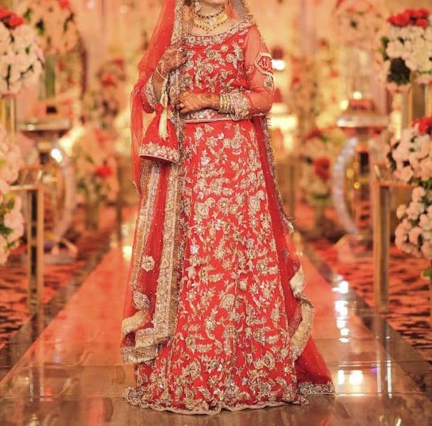 Barat Bridal Dress lahnga and choli 2