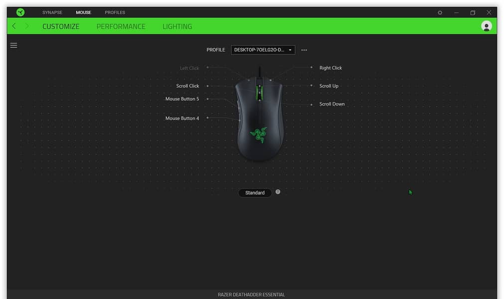 original razer gaming mouse 15