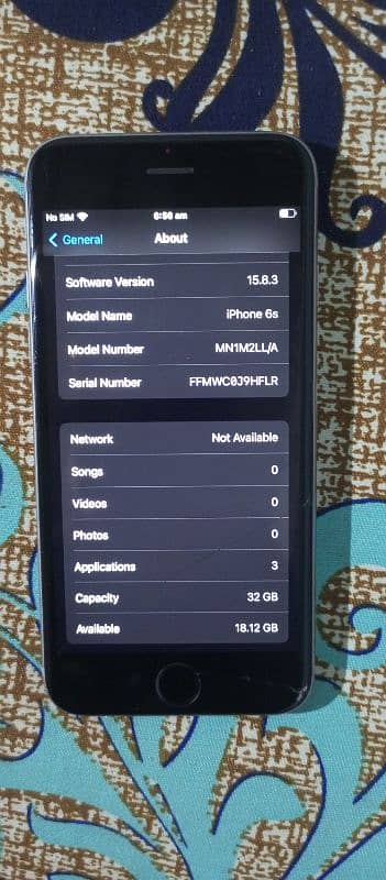 Apple iPhone 6s | 32GB Storage | 83% Battery Health | NON PTA 2