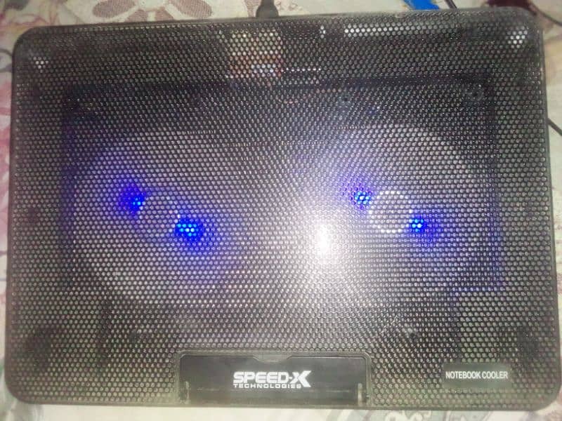 Laptop Cooling Pad new with Box 2 Usb Dc 5 volt 2 Fan system 4
