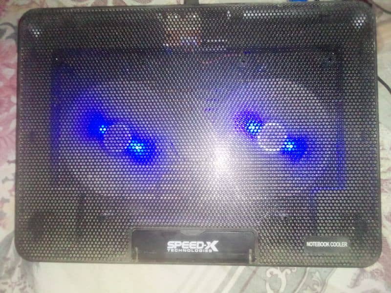 Laptop Cooling Pad new with Box 2 Usb Dc 5 volt 2 Fan system 2