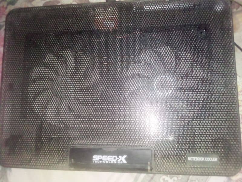 Laptop Cooling Pad new with Box 2 Usb Dc 5 volt 2 Fan system 0