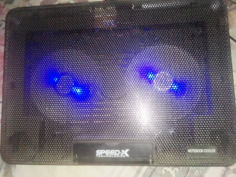 Laptop Cooling Pad new with Box 2 Usb Dc 5 volt 2 Fan system 10