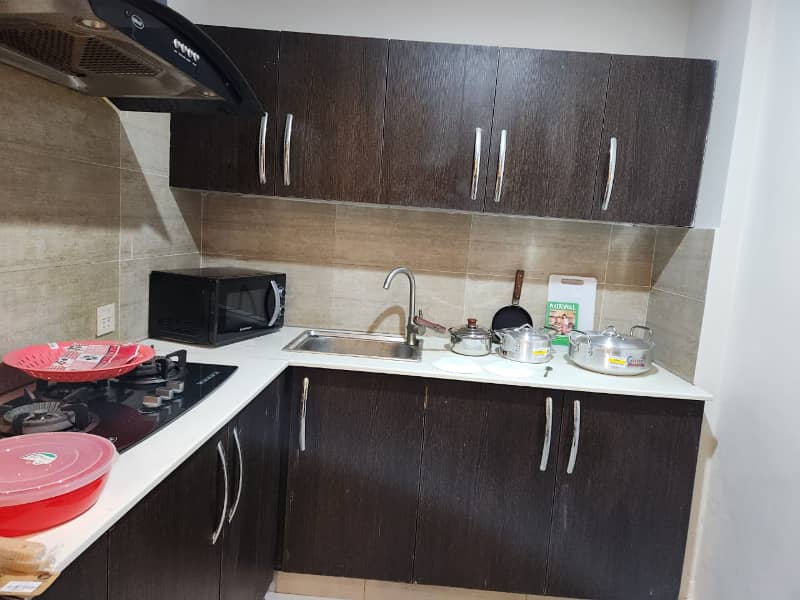 One bed Appartment Full Furnished For Rent Secter E BahriaTown Lahore 12