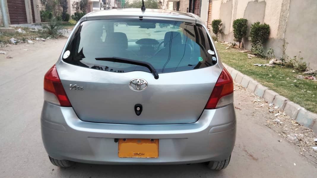 TOYOTA VITZ Automatic Model 2008 Registered 2012 Grey color. 3