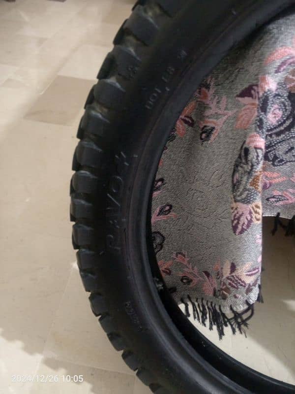 YAMMHA ybr g TYRE RIFFEL 3.00 18 whatsapp 03162359190 4