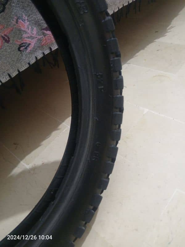 YAMMHA ybr g TYRE RIFFEL 3.00 18 whatsapp 03162359190 7