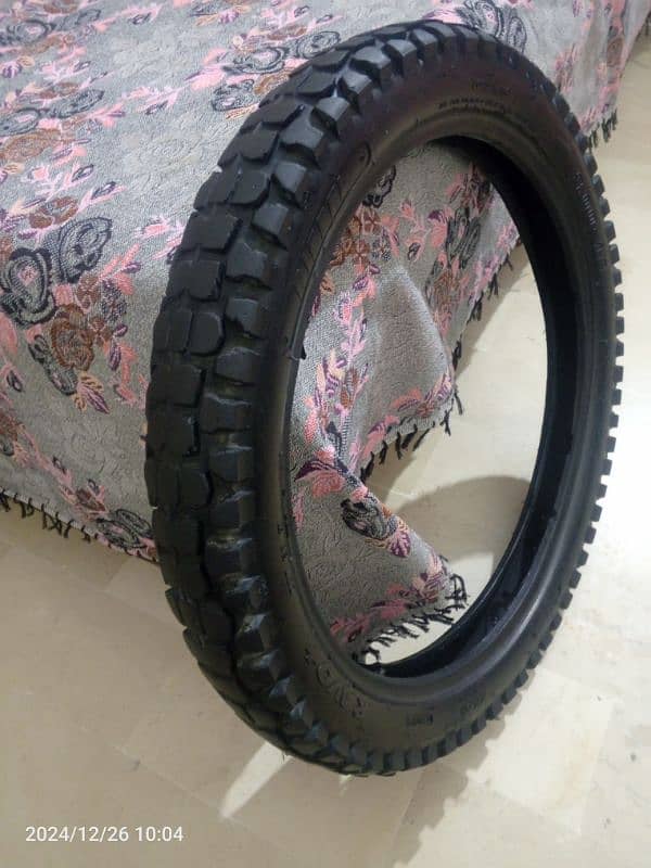 YAMMHA ybr g TYRE RIFFEL 3.00 18 whatsapp 03162359190 10