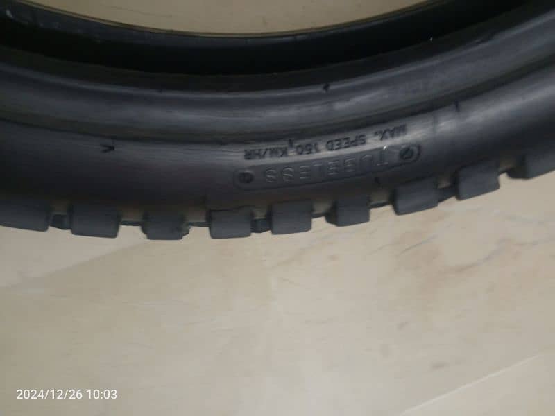 YAMMHA ybr g TYRE RIFFEL 3.00 18 whatsapp 03162359190 15