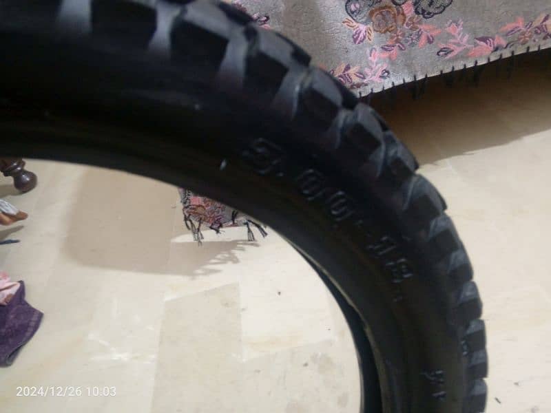 YAMMHA ybr g TYRE RIFFEL 3.00 18 whatsapp 03162359190 16