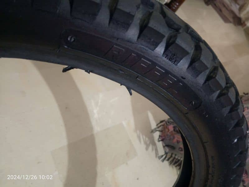 YAMMHA ybr g TYRE RIFFEL 3.00 18 whatsapp 03162359190 18