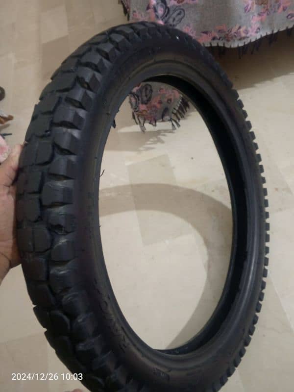 YAMMHA ybr g TYRE RIFFEL 3.00 18 whatsapp 03162359190 19