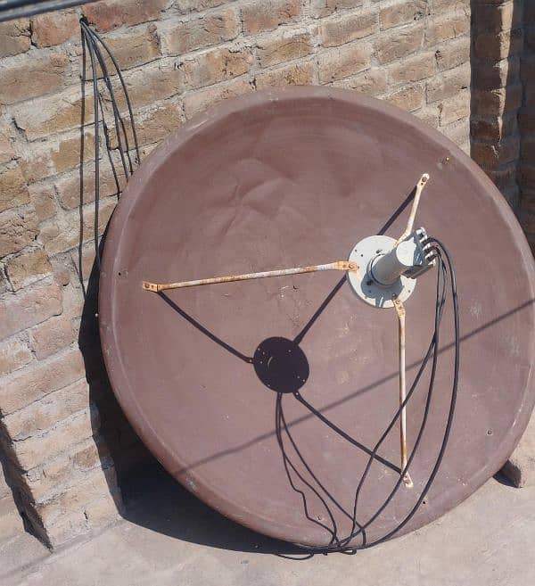 dish antena with recever remote 2