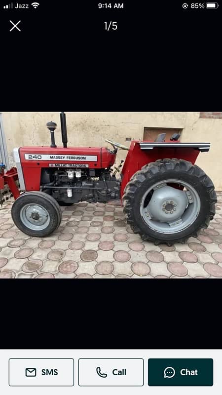 massy240 2017 model good condition tyre condition new 0