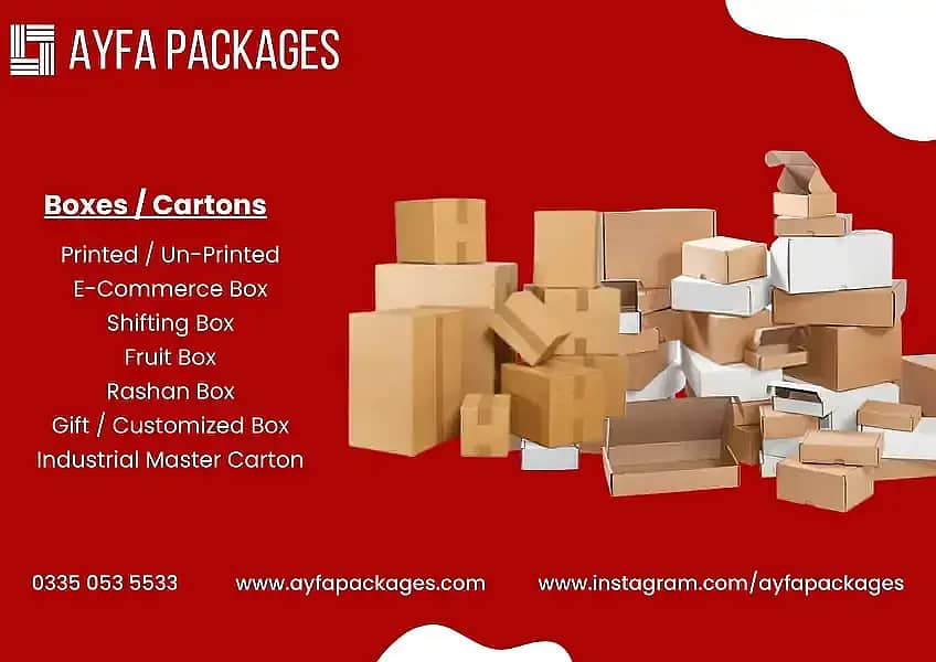 Box Carton E-Commerce Shifting Fruit Rashan Customized Ramdan Ramzan 0