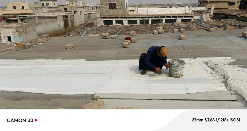 Roof Waterproofing Service, Water Seepage Roof Heat & Proofing 7