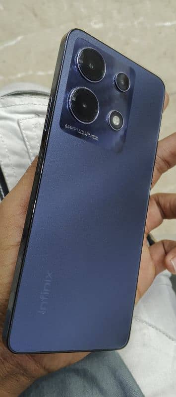 infinix note 30 all okay 10 by 10 condition charger box 4