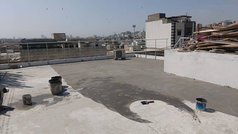 Bitumen Waterproofing, Roof Waterproofing Leakage & Seepage Repairing 8