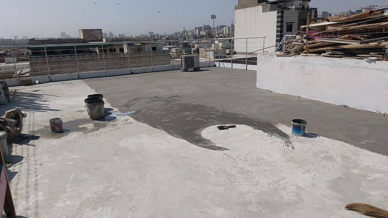 Bitumen Waterproofing, Roof Waterproofing Leakage & Seepage Repairing 9