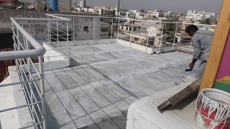 Bitumen Waterproofing, Roof Waterproofing Leakage & Seepage Repairing 19